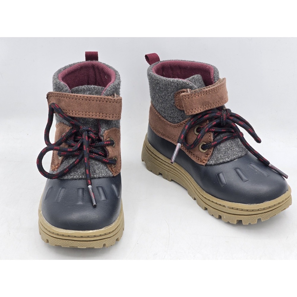 Carter's Toddler Boy's Winter Duck Boots #CF22H08H Navy Blue Size 9M
